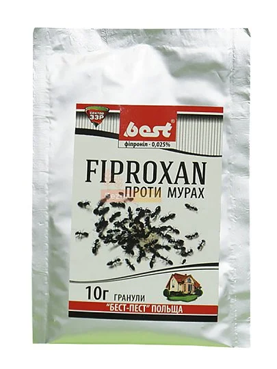 Фіпроксан 10 г гранульована приманка для знищення мурах, Best - Фото 2