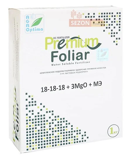 Премиум Фолиар NPK 18-18-18+3MgO+МЭ 1 кг, SETO - Фото 2