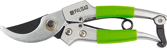Секатор 180 мм с прямым резом и обрезиненными рукоятками (605038), Palisad