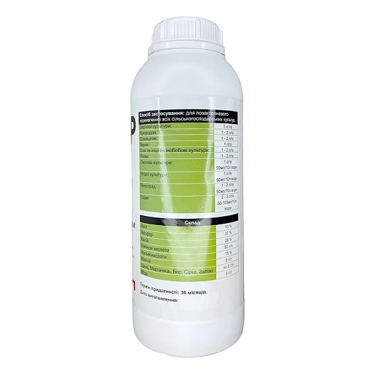 Profi P 1 л органо-мінеральне фосфорне добриво, Агро-Захист - Фото 2