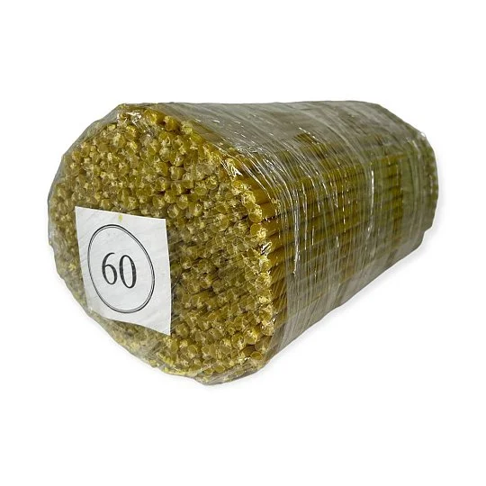 Свічка церковна №60 вага 2 кг 300 шт 22 см