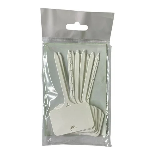 Таблички садовые - бирки белые, 10 шт - Фото 3