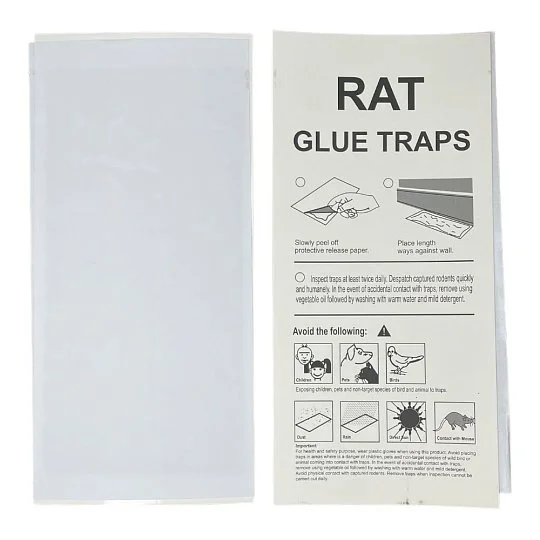 Липучка Tomcat от крыс и мышей желтая 2 ленты в упаковке - Фото 3