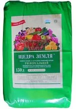 Торф'яний субстрат Щедра земля 150 л