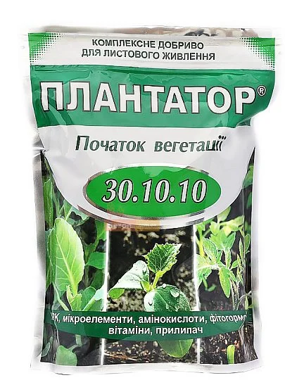Удобрение Плантатор NPK 30-10-10 Начало вегетации 1 кг