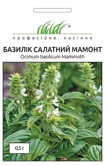 Базилик Мамонт 0,5 г салатный ранний, Hем Zaden