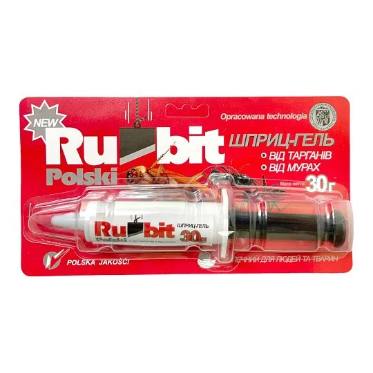 Шприц-гель Rubit 30 г від тарганів та мурах